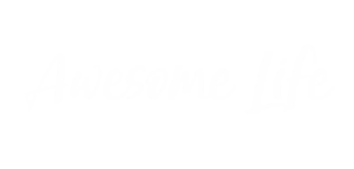 Awesome Life Brand white
